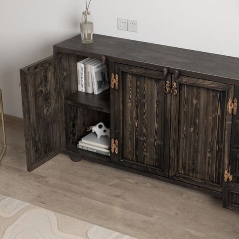 Burano Konsol Siyah - 200x42x97